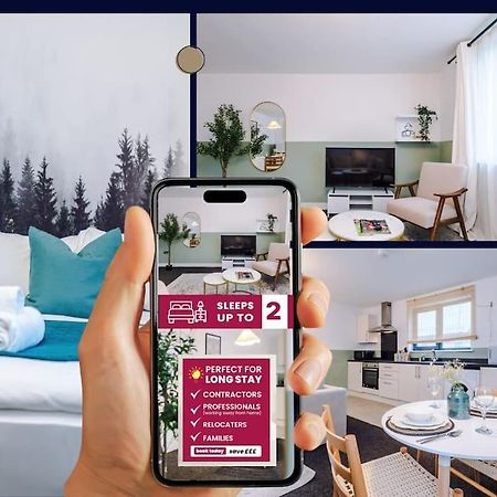 Cozy 1 Bedroom Apartment, Prime Location , Free Parking Manchester Eksteriør bilde
